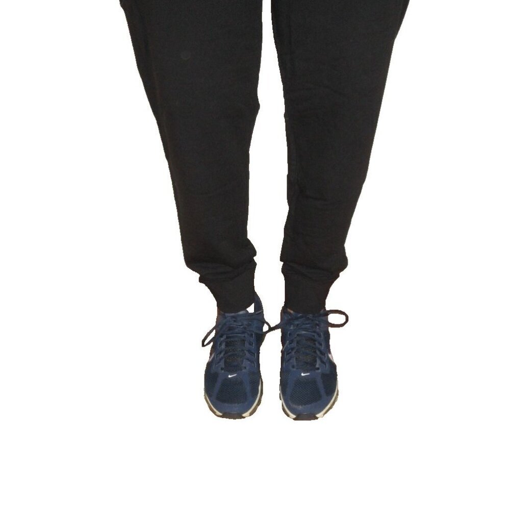 Tasc Performance Men's Varsity Fleece French Terry Jogger Pants Black NWT - Picture 8 of 13